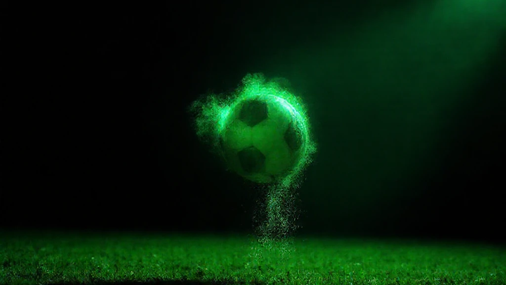 A ball suspended inside a glowing ring of light